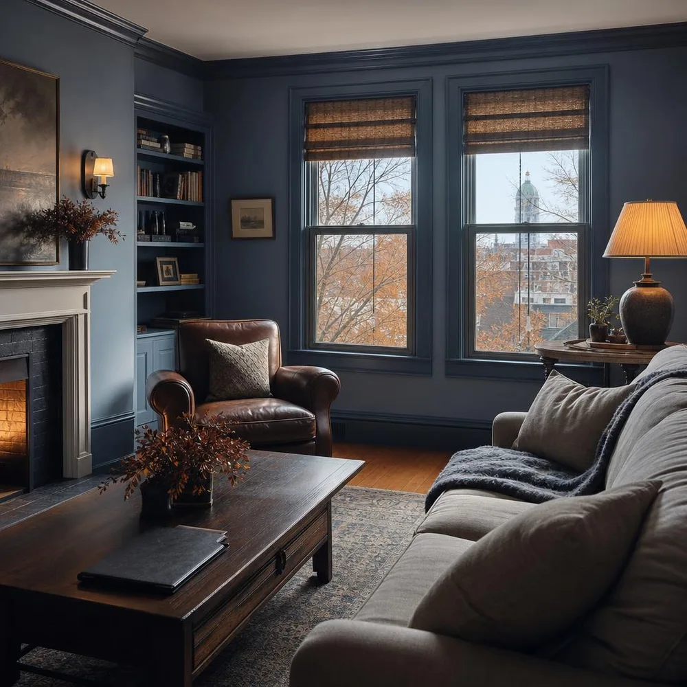 Quiet Manchester New Hampshire furnished sitting room